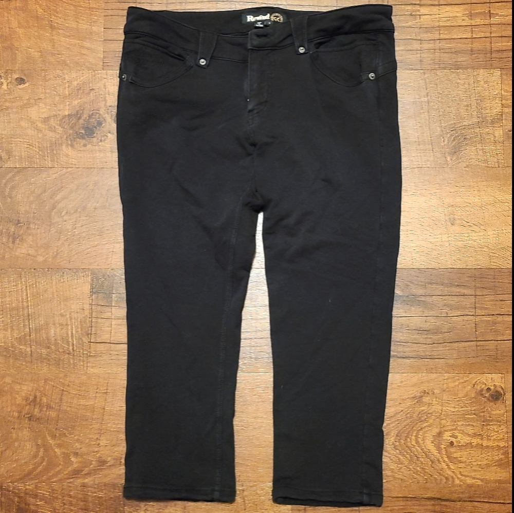Rewind Crop Pants Size 11 Black